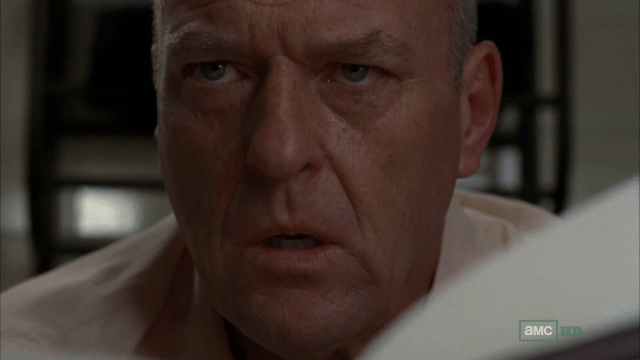 Breaking Bad S5E8 Hank Knows Heisenberg is Walt