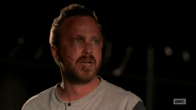 Breaking Bad S5E15 Jesse caught escaping